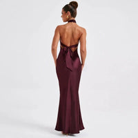 Summer Fashion Elegant Backless Sleeveless Dress MANDOTOS