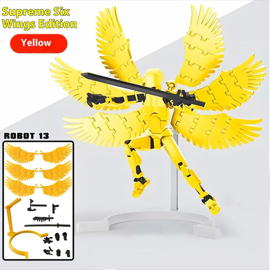 Updated And Hot-sale Multi-Jointed Movable Shapeshift Robot 3D Printed Mannequin Dummy Action Model Doll Toy Kid Gift - MANDOTOS