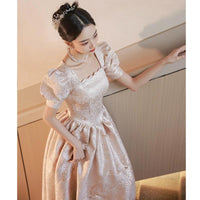 Women Evening Dresses Women Champagne - MANDOTOS INTERNATIONAL0