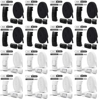 Elastic No-Tie Shoelaces with Press Lock for Sneakers - Kids & Adults - MANDOTOS INTERNATIONAL