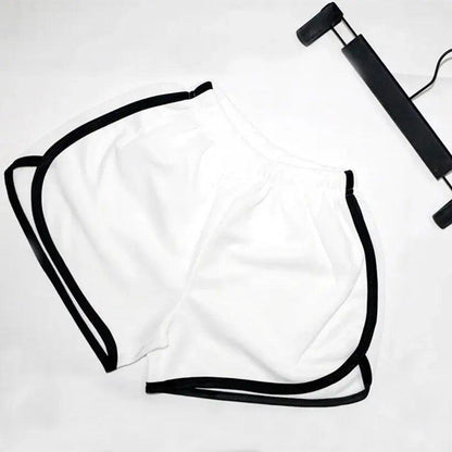 Elastic Shorts for Women, Loose Fitting, Quick Drying, Summer Thin Running, Fitness, Leisure, and Anti External Wear. Instagram - MANDOTOS