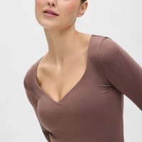 Iconic 3/4 Sleeve MicroPerle Top - MANDOTOS INTERNATIONALTOPS
