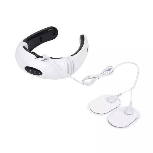 Electric Tens Unit Pulse Neck Massager Magnetic Pulse Therapy Vertebra Relax - MANDOTOS