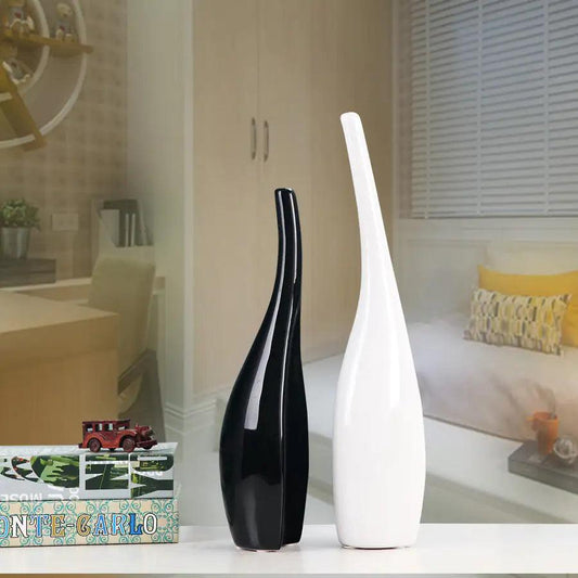 Elegant Ceramic Vase Ensemble - MANDOTOS