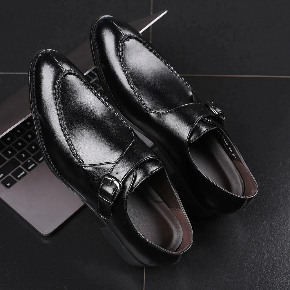 Elegant Leather Oxfords - MANDOTOS