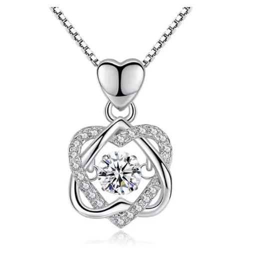 Elegant Rose Gold Heart Necklace - MANDOTOS