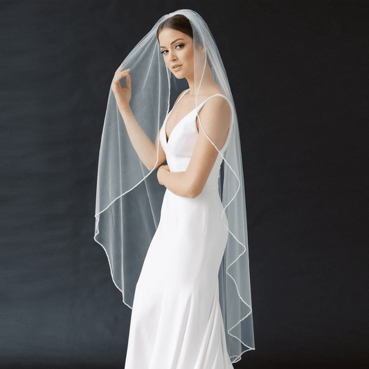 ElegantBride V14 Long Flowing Veil - MANDOTOS