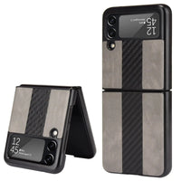 Samsung Z Flip 3 5G Leather Folding Case - MANDOTOS INTERNATIONAL