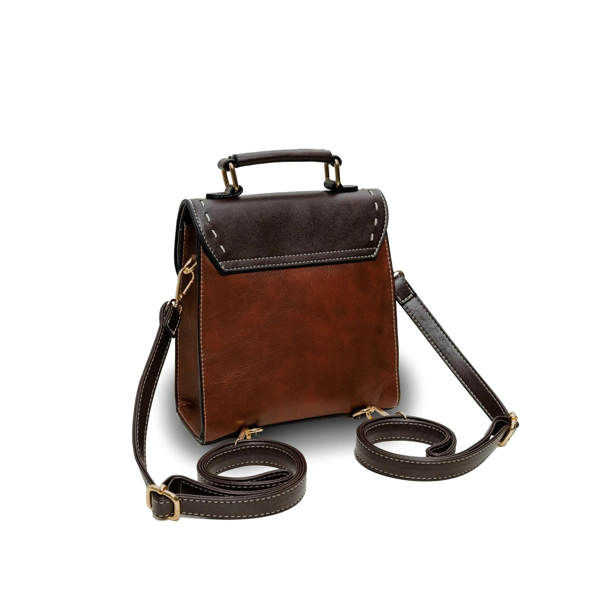 Executive Bee Business Leather Backpack - MANDOTOS