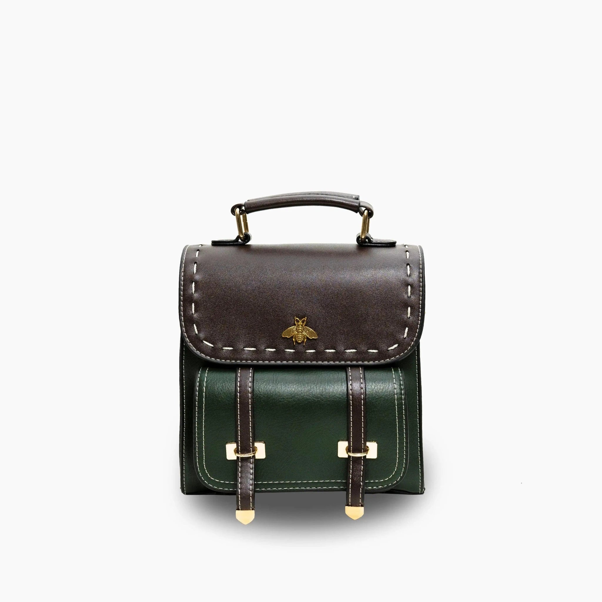 Executive Bee Business Leather Backpack - MANDOTOS