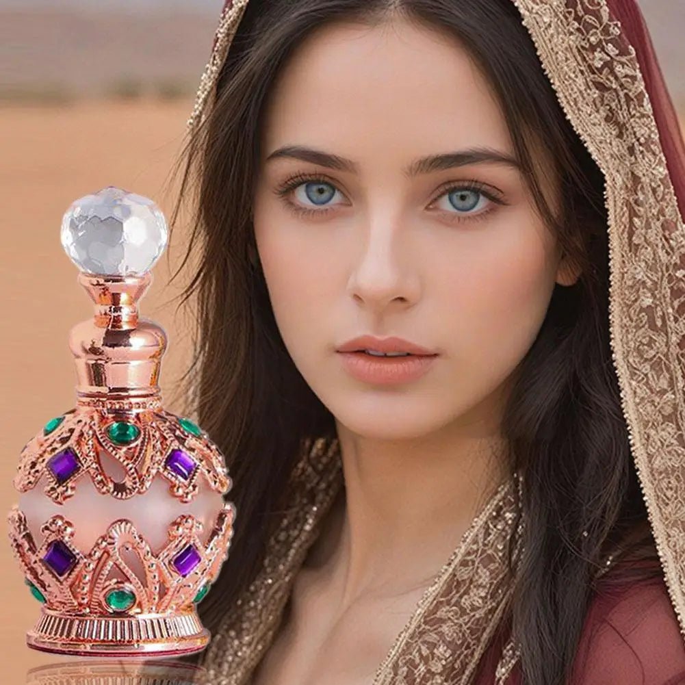 Exotic Arabian Perfume For Women, Enchanting Floral Bouquet With Rose, Jasmine&Vanilla Long-Lasting Pheromone-Infused Fragrance - MANDOTOS INTERNATIONAL