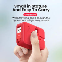 4 In 1 Retractable USB Cable Creative Macaron Type C Micro Cable For I Phone With Phone Stand Charging Data Cable Line Storage Box MANDOTOS