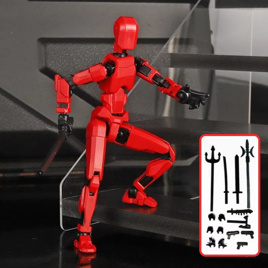 Updated And Hot-sale Multi-Jointed Movable Shapeshift Robot 3D Printed Mannequin Dummy Action Model Doll Toy Kid Gift - MANDOTOS