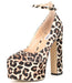 Steve Madden Skyrise Women's Leopard Pump 7.5 - MANDOTOS INTERNATIONAL