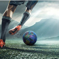 Machine Stitched Football Reflective Luminous Football - MANDOTOS