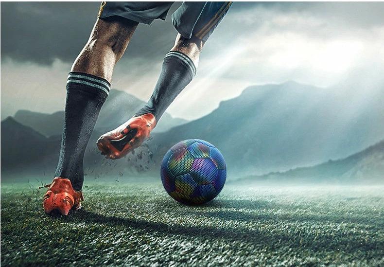 Machine Stitched Football Reflective Luminous Football - MANDOTOS