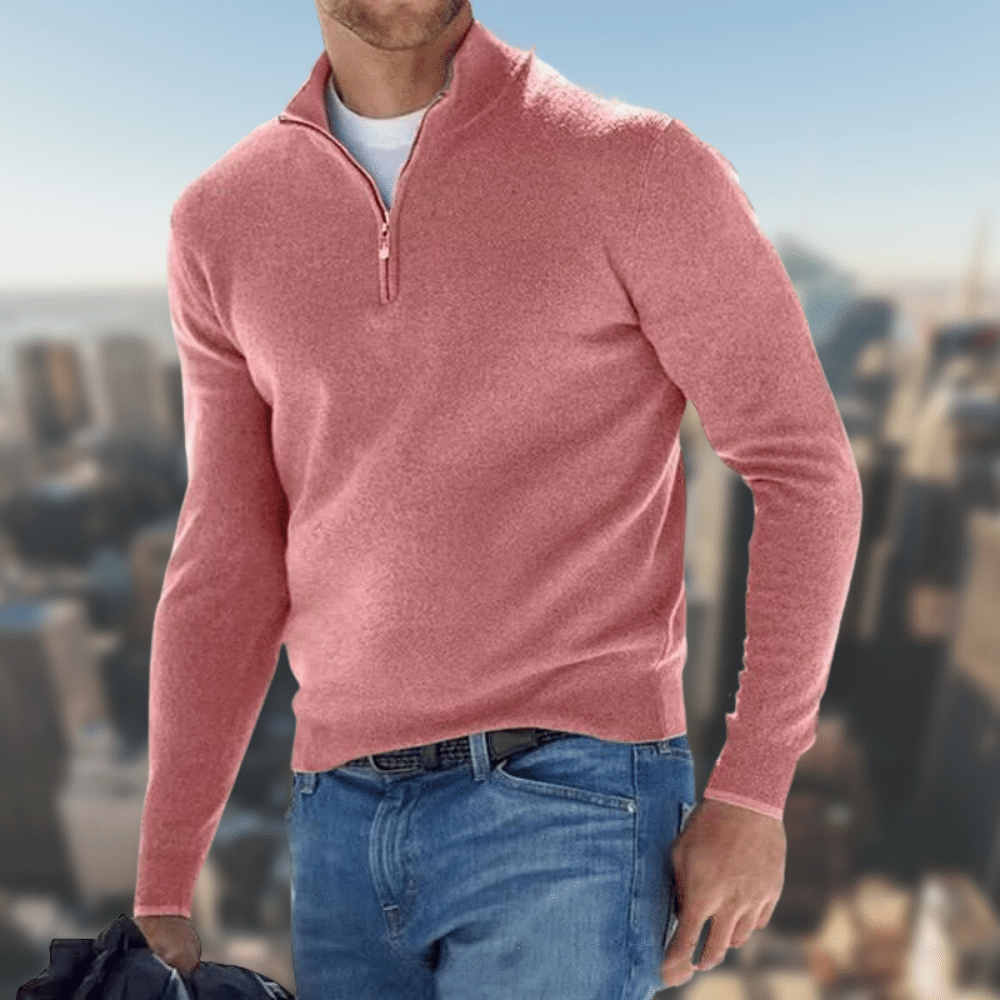 Transatlantic Men's Cardigan Sweater