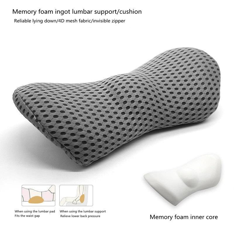 Lumbar Support Pillow For Side Sleepers Pregnancy Relieve Hip Coccyx Sciatica Pain Machine Chair Back Cushion Waist Car Seat MANDOTOS
