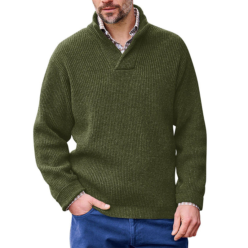 Men's High Neck Classic Sweater