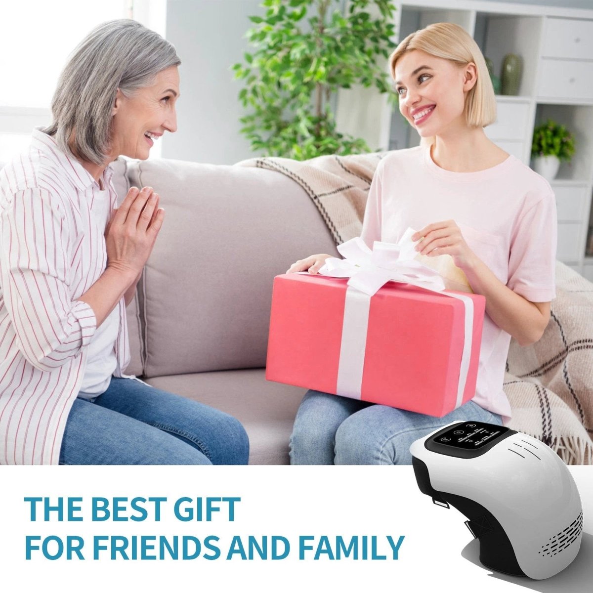 Knee Relief Massager with Heating & Vibration Technology - MANDOTOS