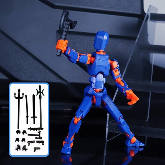 Updated And Hot-sale Multi-Jointed Movable Shapeshift Robot 3D Printed Mannequin Dummy Action Model Doll Toy Kid Gift - MANDOTOS