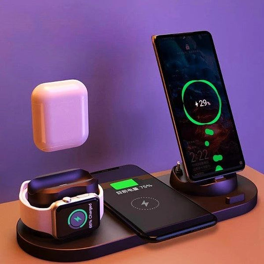 5V Wireless Charger with Lithium Battery and USB Interface - MANDOTOS