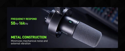 🎤 Elevate Your Voice with FIFINE K688 USB/XLR Dynamic Microphone - MANDOTOS