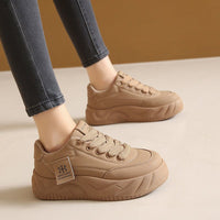 Color Block Height Increasing Sneakers – Lace-Up Low Top - MANDOTOS INTERNATIONALFootWear