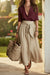 Button-Down Shirt & Straight Skirt Two-Piece Set