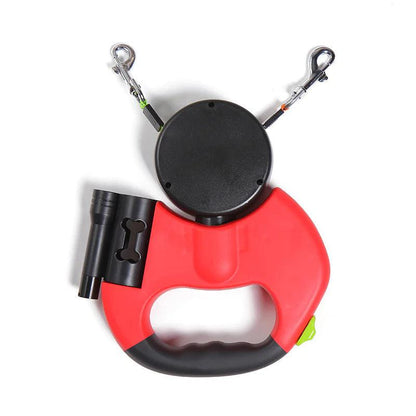 Flexi Dual-Dog Retractable Leash - MANDOTOS