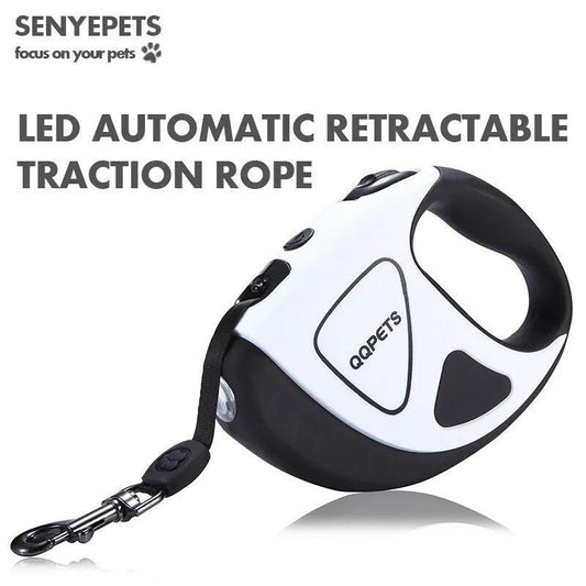 FlexiGlow Dog Leash with LED Light - MANDOTOS
