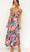 Floral Boho Chic Midi Dress - MANDOTOS