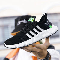 Flying Woven Shoes Sports Shoes Men's Casual Shoes Mesh Breathable - MANDOTOS