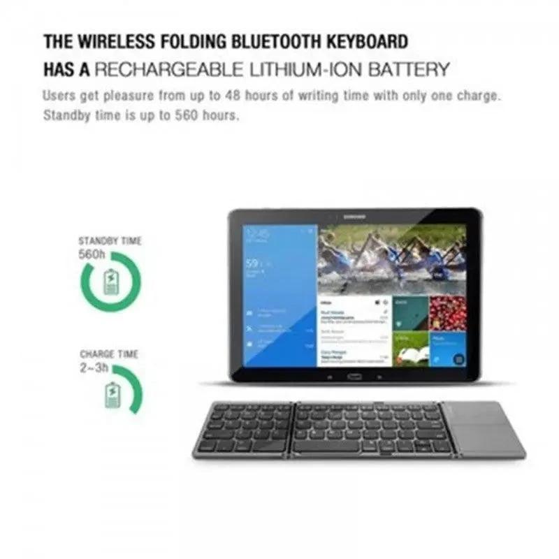 Folding Bluetooth Keyboard - MANDOTOS