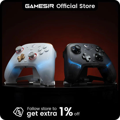 GameSir Cyclone 2 Wireless Controller for Nintendo Switch / iPhone / Android, Bluetooth Gamepad with Hall Effect Joystick - MANDOTOS