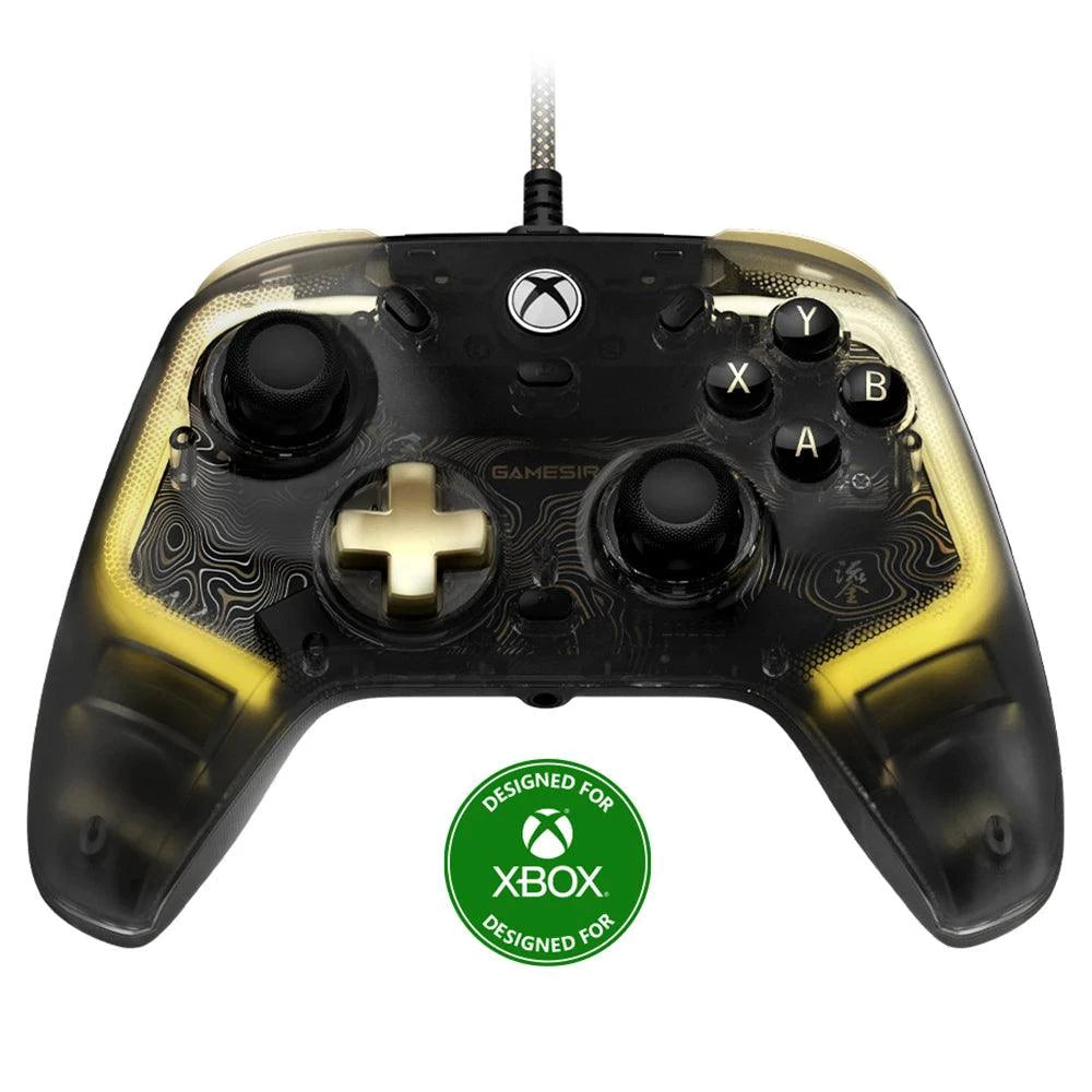 GameSir Kaleid Flux Xbox Controller Wired Gamepad for Xbox Series X, Xbox Series S, Xbox One game console Hall Effect Joystick - MANDOTOS