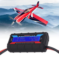 200A DC LCD Power Analyzer for RC Battery and Solar - MANDOTOS INTERNATIONAL