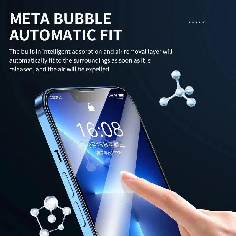 iShield Tempered Glass Screen Protectors - 3-Pack for iPhone 14, 13, 12, 11, 15 Pro Max, Mini, XR, X, XS MAX, 7, 8 Plus, 16 - MANDOTOS