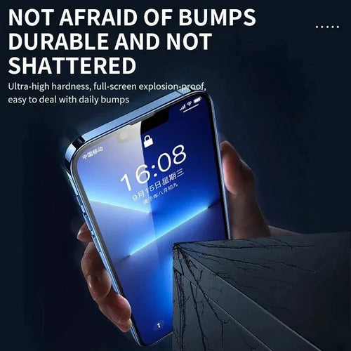 iShield Tempered Glass Screen Protectors - 3-Pack for iPhone 14, 13, 12, 11, 15 Pro Max, Mini, XR, X, XS MAX, 7, 8 Plus, 16 - MANDOTOS