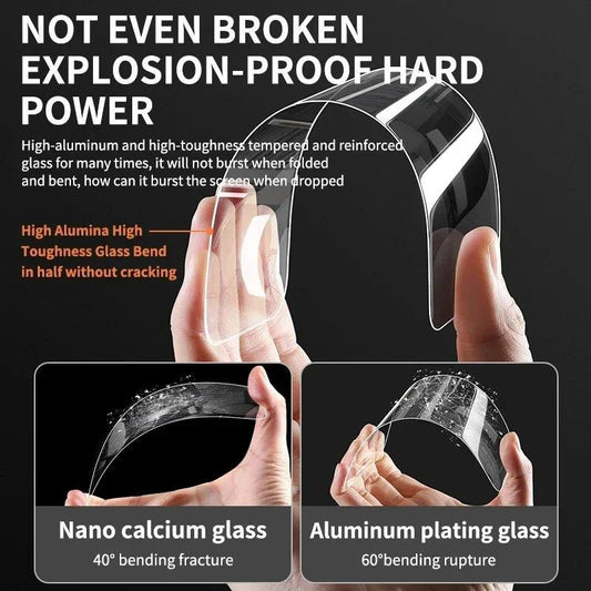iShield Tempered Glass Screen Protectors - 3-Pack for iPhone 14, 13, 12, 11, 15 Pro Max, Mini, XR, X, XS MAX, 7, 8 Plus, 16 - MANDOTOS