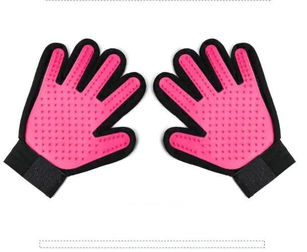Gentle Pet Grooming Glove - MANDOTOS
