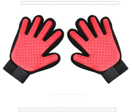 Gentle Pet Grooming Glove - MANDOTOS