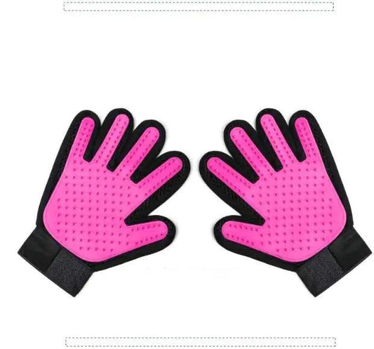 Gentle Pet Grooming Glove - MANDOTOS