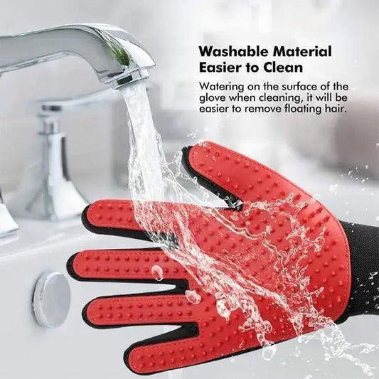 Gentle Pet Grooming Glove - MANDOTOS
