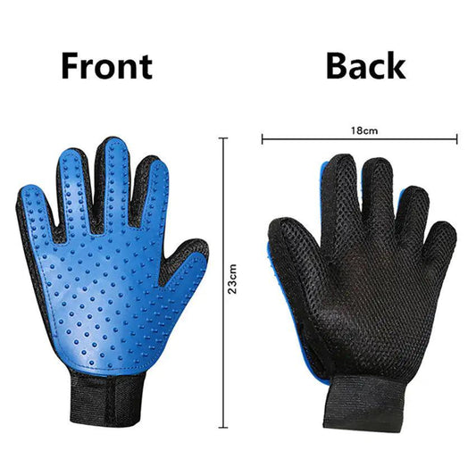 Gentle Pet Grooming Glove - MANDOTOS
