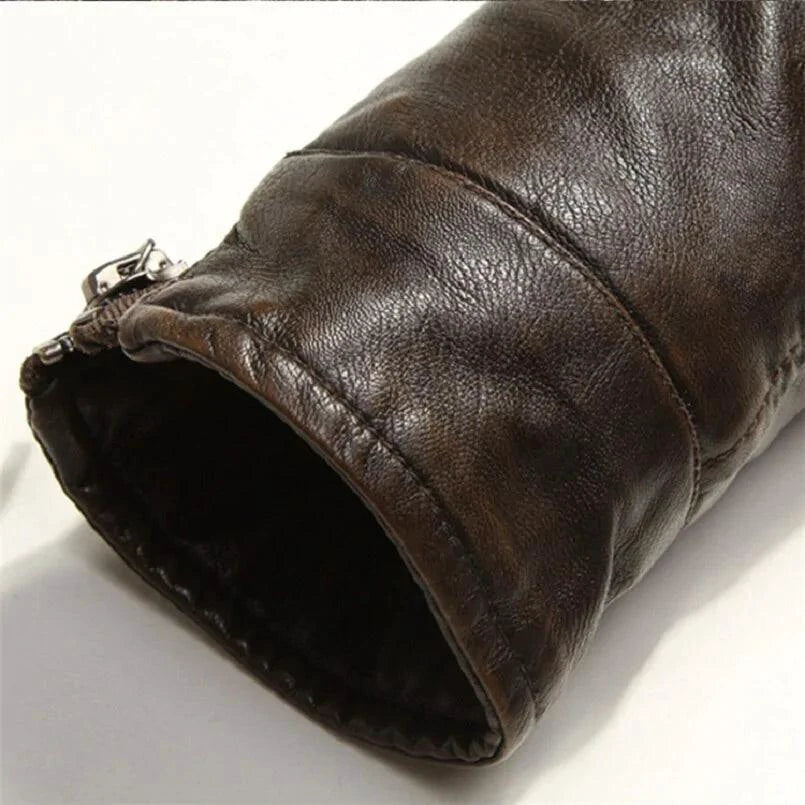 Gentlemen’s Leather Outerwear - MANDOTOS