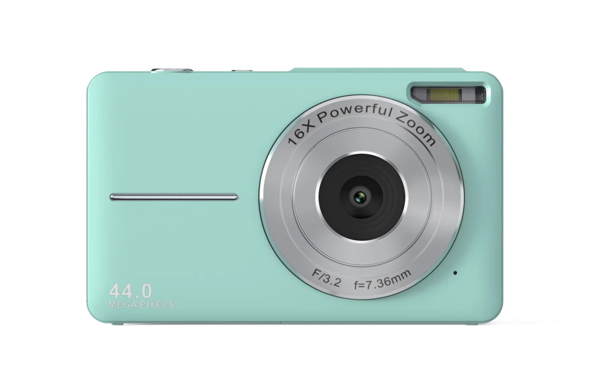 Gift for Teenager 2.4'' Display 44MP Photo Digital Shoot Travel Cinema Camera Digit Price Compact Vintage 4k Digital Camera - MANDOTOS INTERNATIONAL