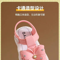 Girls' Sandals 2023 Summer New Children's Non-slip Soft Sole Infant Little Girl Baby Princess Beach Shoes - MANDOTOS INTERNATIONAL