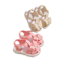 Girls' Sandals 2023 Summer New Children's Non-slip Soft Sole Infant Little Girl Baby Princess Beach Shoes - MANDOTOS INTERNATIONAL