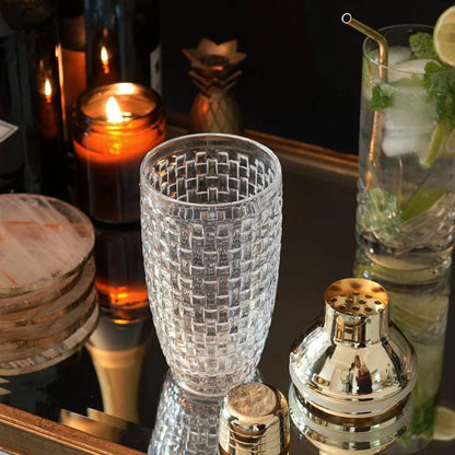 Glass Cocktail Shaker Kit - MANDOTOS